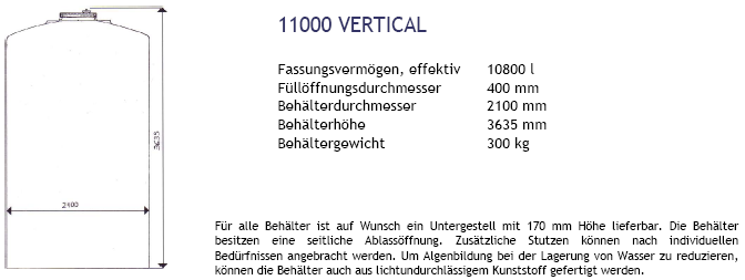 vertical 11.000 l